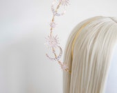 Gold Star and Moon Halo Headband: Bridal Celestial Crown — image 5