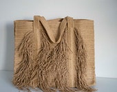 Straw Beach Bag with Tassels: Boho Summer Shopper — image 5
