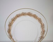 Gold Crystal Bridal Halo: Goddess Wedding Headpiece — image 1