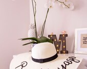 Ivory Floppy Sun Hat - Large Brim, Personalized Summer Hat — image 2