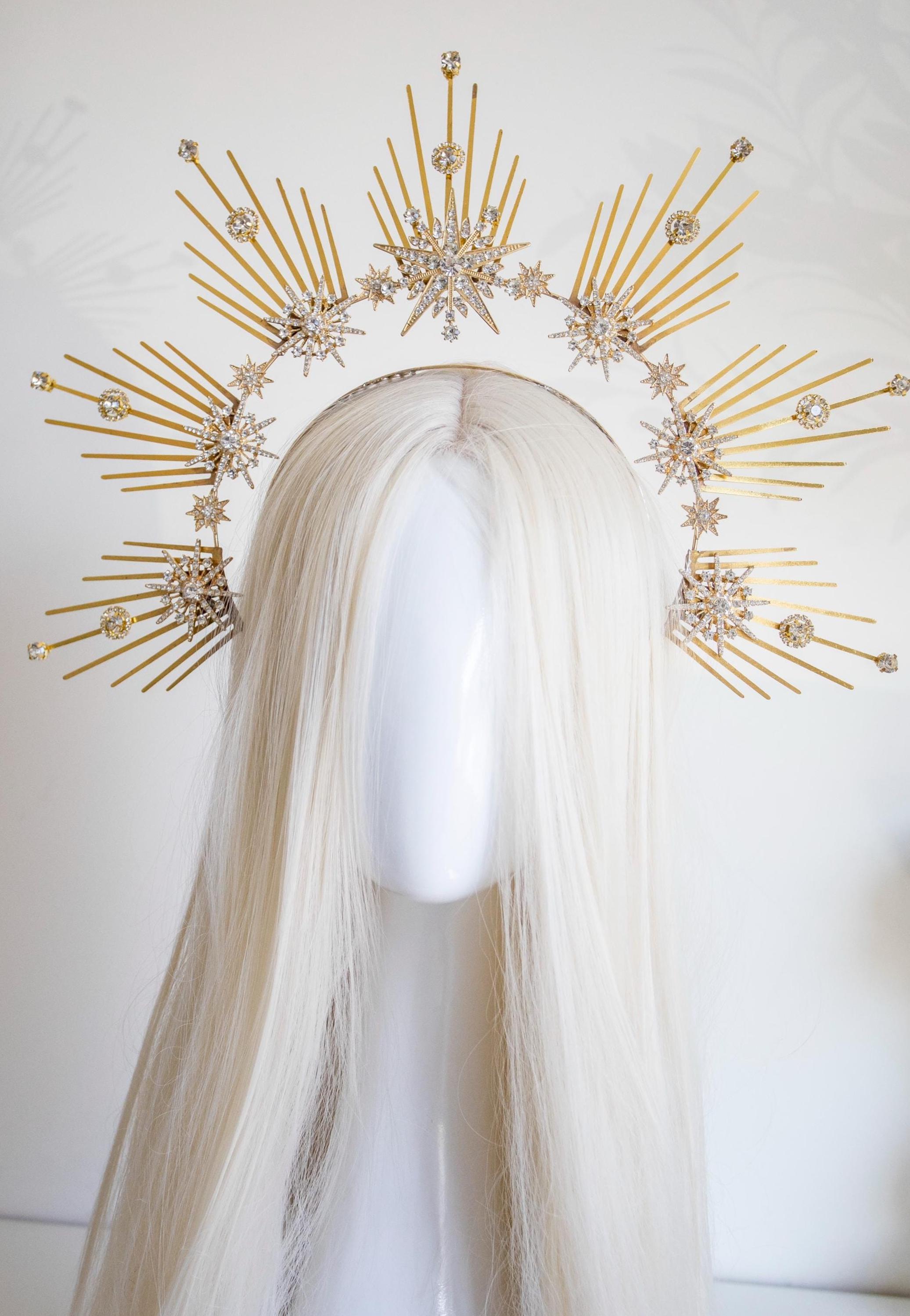 ? Starburst Convertible Hair Piece c+i H041SGCL Starburst Hair Piece - Etsy main image 3