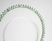 Green Crystal Halo Crown Headpiece, Spiked Emerald Tiara, PANMILLI Celestial Headband, Festival Met Gala Cosplay Bridal Hair Accessory — image 6