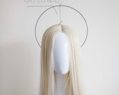 Black Halo Crown: Goddess Headpiece, Bridal Headband — image 2