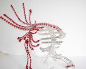 Red Crystal Spiked Tiara: MET Gala Inspired Headpiece — image 8