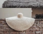 Oversized Lightfull Straw Hat: Wide Brim Panmilli Photoshoot Hat — image 5