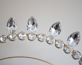 Crystal Sun Halo Headpiece: Golden Goddess Crown — image 8