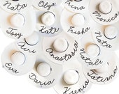 Custom Beige Floppy Sun Hat: Personalized Vacation Hat — image 3