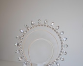 Crystal Sun Halo Headpiece: Golden Goddess Crown — image 3