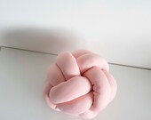 Candy Pink Knot Pillow: Scandinavian Home Decor — image 7