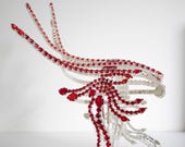 Red Crystal Spiked Tiara: MET Gala Inspired Headpiece — image 6