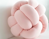 Candy Pink Knot Pillow: Scandinavian Home Decor — image 6
