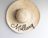 Natural Straw Hat: Brim Beach Sun Hat from Panmilli , customize your hat — image 5