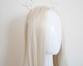 Gold / Silver Reindeer Antler Headband - Christmas Holiday Party — image 6