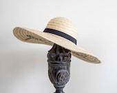 Wide Brim Straw Beach Hat: Sweet Escape Vacation Sun Hat — image 5