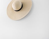 Beige Floppy Sun Hat: Personalized Custom Text — image 2
