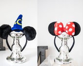 Mickey Mouse Ears Headband: Handcrafted Soft Cosplay Ears — image 1