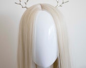 Gold / Silver Reindeer Antler Headband - Christmas Holiday Party — image 2