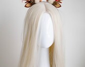 Reindeer Antler Headband | Whimsical Christmas Cosplay Headpiece |  Panmilli — image 2