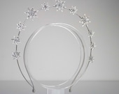 Celestial Star Halo Crown: Bridal Headpiece, Photoshoot Headband — image 3