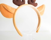 Brown Reindeer Antler Headband - Holiday Party Costume — image 4