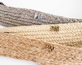 Raffia Straw Sun Visor: Adjustable Beach Vacation Hat — image 4