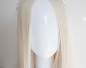 Silver Zirconia Headband: Bridal Goddess Headpiece — image 1
