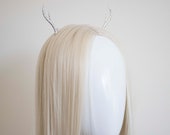 Gold / Silver Christmas Reindeer Headband - Holiday Party Antlers — image 4