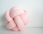 Candy Pink Knot Pillow: Scandinavian Home Decor — image 3