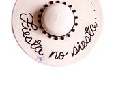 Ivory Floppy Sun Hat - Large Brim, Personalized Summer Hat — image 7
