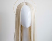 Gold Halo Crown: Goddess Headpiece, Bridal Headband — image 2