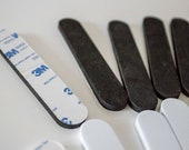 Foam Hat Size Reducer Strips: Black & White, Adhesive, 6-Piece Set — image 5