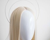 Silver Halo Crown: Goddess Bridal Headpiece - Panmilli — image 2
