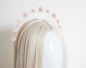 Rose Gold Star Halo Headband: Celestial Bridal Crown — image 8