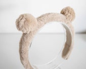 Soft Plush Bear Ears Headband - Parade Holiday Headband — image 7