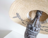 Wide Brim Straw Beach Hat: Sweet Escape Vacation Sun Hat — image 6