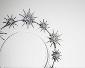 Black Star Halo Headband: Celestial Goddess Crown — image 8