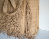 Straw Beach Bag with Tassels: Boho Summer Shopper — image 6