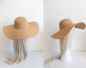 Customized Coffee Color Sun Hat: Personalized Floppy Hat — image 3