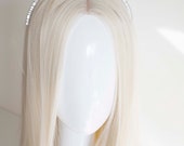 Silver Zirconia Headband: Bridal Goddess Headpiece — image 7