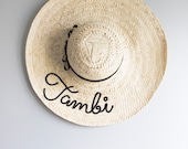 Natural Straw Hat: Brim Beach Sun Hat from Panmilli , customize your hat — image 8