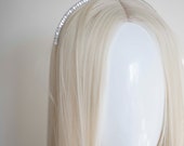 Silver Zirconia Headband: Bridal Goddess Headpiece — image 5
