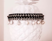 Necklace with baroque pearls - bridal - wedding jewelry — image 1