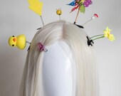 Handmade Novelty Hair Clips Set of 12, Cute Sprout Animal Hair Accessories, Fun Quirky Headpiece for Kids and Adults, Whimsical Gift Idea — image 5