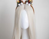 Reindeer Antler Headband | Whimsical Christmas Cosplay Headpiece — image 2