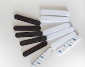 Foam Hat Size Reducer Strips: Black & White, Adhesive, 6-Piece Set — image 1