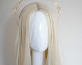 Gold Star Halo Headband: Celestial Bridal Crown — image 8