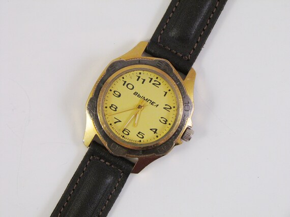 Vintage Belarusian Men's Watch VIMPEL 1990s