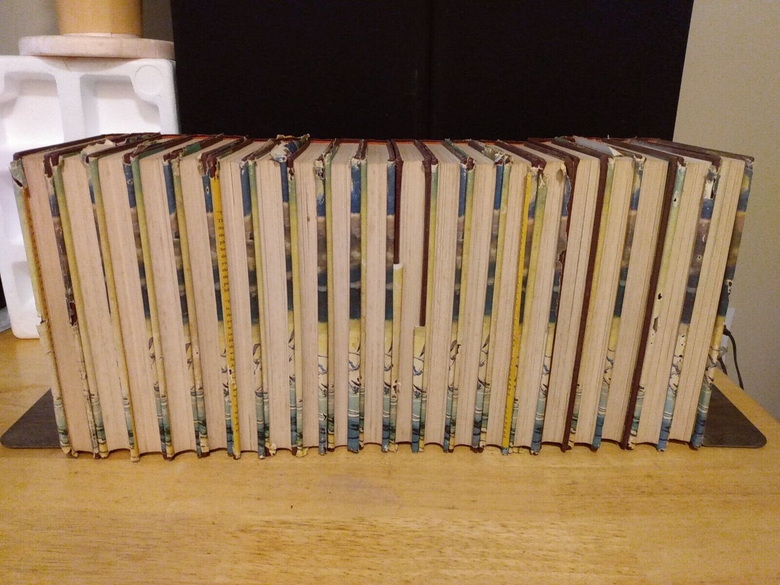 1957 Grolier BOOK OF KNOWLEDGE Complete 20 Volume Set Magic Carpet ...