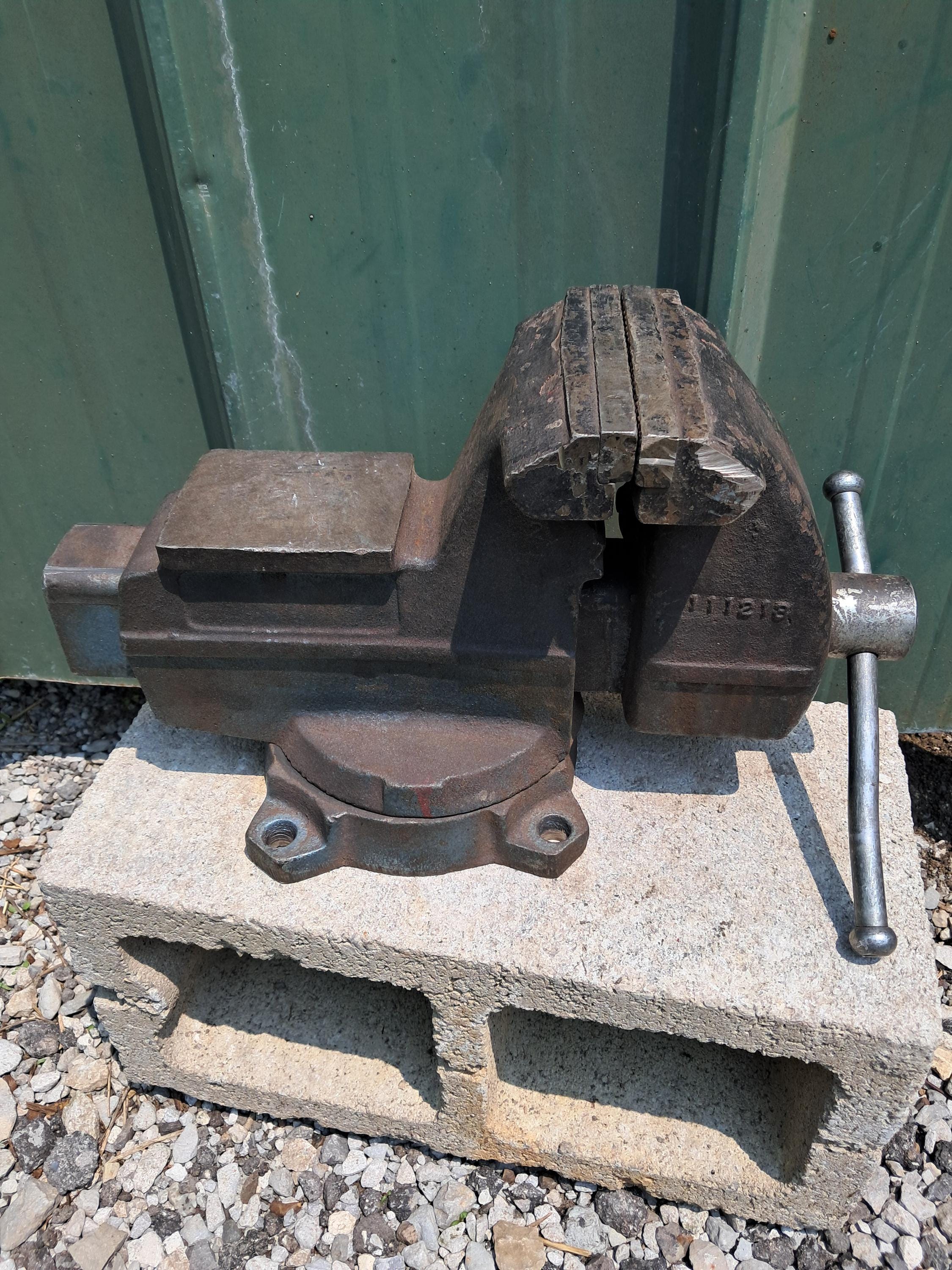 Vintage Wilton 5” Bench VISE Model 111103 Tool USA Nice Condition