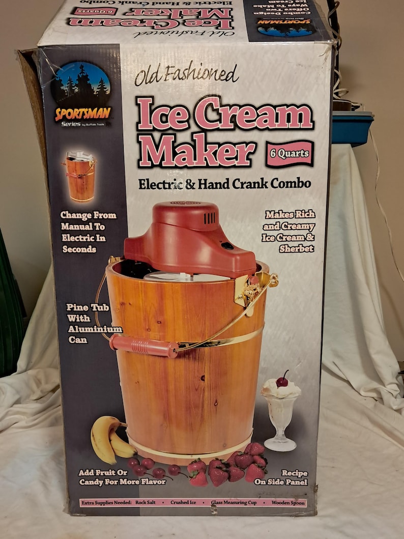 Buffalo Tools Sportsman Series Ice Cream Maker